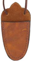 Leather sheath for Capper-TC-B or S,
includes leather neck strap